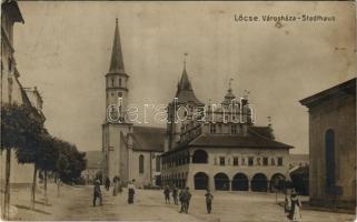 Lőcse, Levoca; Városháza / town hall (EK)