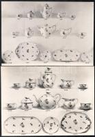 1938 A "fonott" modell kontúrrajzai. A Herendi Porcelángyár centenáriumi (1839-1939) katal...