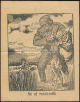 1944-1945 Az új rendező kommunista rajzos röplap