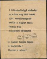 1944-1945 "Az új rendező" kommunista rajzos röplap