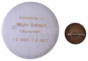 Vegyes: Svájc 1932. "Leszerelési Konferencia / Genf 1932" Br jelvény "HUGUENIN" ...