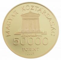 2009. 50.000Ft Au Kazinczy Ferenc születésének 250. évfordulója (10g/0.986) T:PP  Hungary 2009. 50.000 Forint Au 250th Anniversary of Birth of Ferenc Kazinczy (10g/0.986) C:PP  Adamo EM225