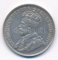 Kanada 1918. 25c Ag V. György T:1-,2 Canada 1918. 25 Cents Ag George V C:AU,XF Krause KM#24