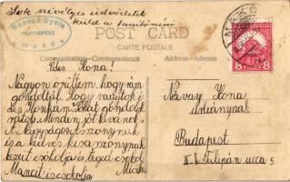 1928 Makó, templom, belső. Bucskó Gyula photo (fl)