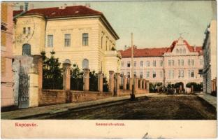 1907 Kaposvár, Somssich utca. Gerő Zsigmond kiadása (EK)