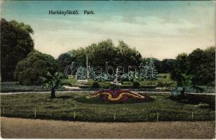 1928 Harkányfürdő, park (fl)