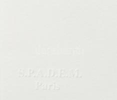 Marc Chagall (1887-1985): Ofszett, papír. Sorszámozott 105/300. Jelzett a nyomaton. hozzá tanúsítván...