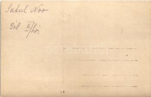 1918 Satul Nou, railway track. photo