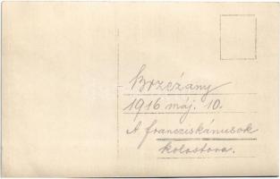 1916 Berezhany, Brzezany, Berezsani; Franciskánusok kolostora / monastery. photo