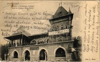 1905 Budapest XI. Gellérthegyi Kioszk. Auer J. kiadása (EK)