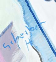 Scheiber H jelzéssel: Női alakok. Vegyes technika, karton, bal szélén sérült. 69,5x50 cm