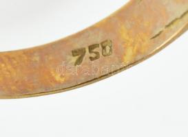 Arany (Au/14/18k) vegyes gyűrűk, részben jelzett, bruttó: 28g, vegyes méretben