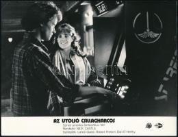 1984 ,,Az utolsó csillagharcos című amerikai filmből 1 db produkciós filmfotó, 18x23,8 cm