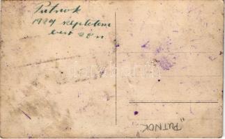 1924 Putnok, csoportkép zenészekkel. photo (EB)