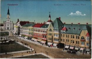 1914 Kecskemét, Szabadság tér, piac (EK)