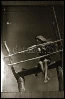 cca 1980 előtti felvételek, szolidan erotikus képekről készült másolatok, Fekete György (1904-1990) budapesti fényképész hagyatékából 151 db NEGATÍV és/vagy DIA, 24x36 mm