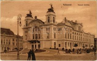 1915 Kolozsvár, Cluj; Nemzeti Színház. Gibbon Albert kiadása / National Theatre (EK)