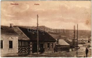 1922 Désakna, Ocna Dejului; Fő utca, Moskovitz Vilmos üzlete és saját kiadása / main street, publishers shop (fl)