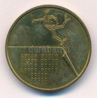 2002. 1000Ft Br "Üzenet" szétcsavarható érme, kapszulában T:1 
Adamo EM182