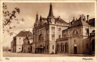 1939 Pécs, pályaudvar, vasútállomás (EK)
