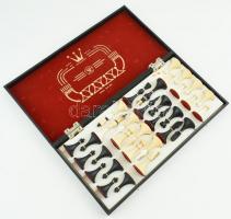 Sakk készlet, igényes szovjet műanyag 41x41 cm