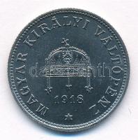 1918KB 20f Fe "rozettás Artex utánveret" T:1
Adamo K4.1