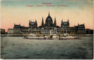 Budapest V. Országház, HATTYÚ gőzüzemű ingahajó (EK)