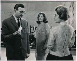 1962 Sinkovits Imre (1928-2001) színművész ,,Az utolsó vacsora" című film három jelenetében, 3 ...