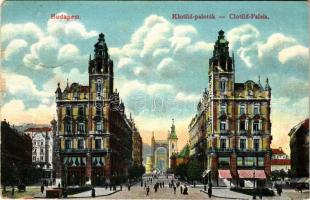 1915 Budapest V. Klotild paloták (kis szakadások / small tears)