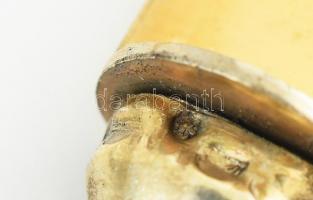 Ezüst (Ag) nyelű süteményes kés és kanál készlet 6+6 db Jelzett. 18 cm, 15 cm