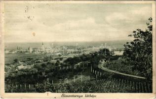 1933 Simontornya, látkép (felületi sérülés / surface damage)
