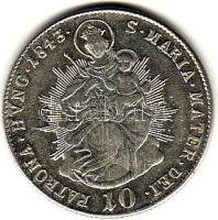 1843B 10Kr ezüst T:2/2-