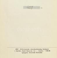 Hunyady József: A magyar könyvkötés művészete a mohácsi vészig. 12 szövegképpel és 24 táblával. A kö...