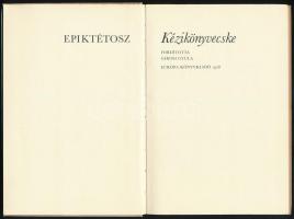 Epiktétosz: Kézikönyvecske. Fordította: Sárosi Gyula. Az utószót írta: Steiger Kornél. Az Ókori Irod...