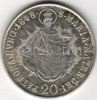 1848KB 20Kr ezüst T:2