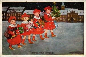 Karácsonyi üdvözlet / Christmas greeting s: Pólya Tibor
