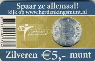 Hollandia 2007. 5€ Ag "Michiel de Ruyter" T:1 Díszkiadásban!
