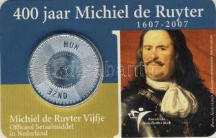Hollandia 2007. 5€ Ag "Michiel de Ruyter" T:1 Díszkiadásban!