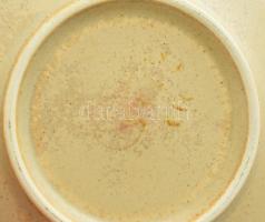 Iparművész kerámia kévés készlet. Jelzett, minimális kopással. Komplett hat személyes