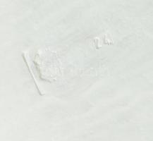 Aromaház adventi, jelzett kerámia. olajjal. 16x13 cm