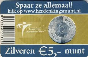 Hollandia 2007. 5€ Ag "Michiel de Ruyter" T:1 Díszkiadásban!
