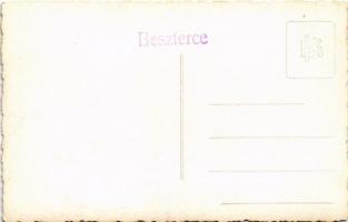 Beszterce, Bistritz, Bistrita; híd, katona / bridge, soldier. photo
