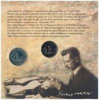 2005. 1Ft-100Ft (7xklf) forgalmi sor szettben + 2005. 10Ft "József Attila" + 2005. 50Ft Cu...