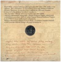 2005. 1Ft-100Ft (7xklf) forgalmi sor szettben + 2005. 10Ft "József Attila" + 2005. 50Ft Cu...