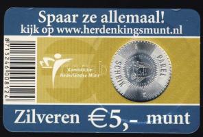 Hollandia 2007. 5€ Ag "Michiel de Ruyter" T:1 Díszkiadásban!