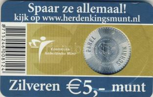 Hollandia 2007. 5€ Ag "Michiel de Ruyter" T:1 Díszkiadásban!