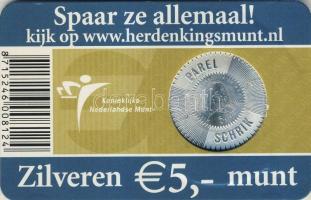 Hollandia 2007. 5€ Ag "Michiel de Ruyter" T:1 Díszkiadásban!
