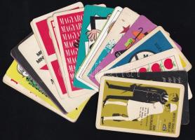 1970 20 db reklámos kártyanaptár