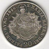 1848B 20Kr ezüst T:1/1-