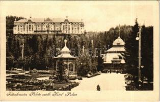 Tátralomnic, Tatranská Lomnica (Tátra, Magas-Tátra, Vysoké Tatry); Palota szálloda. Kertész Tódor kiadása / Hotel Palace (EK)